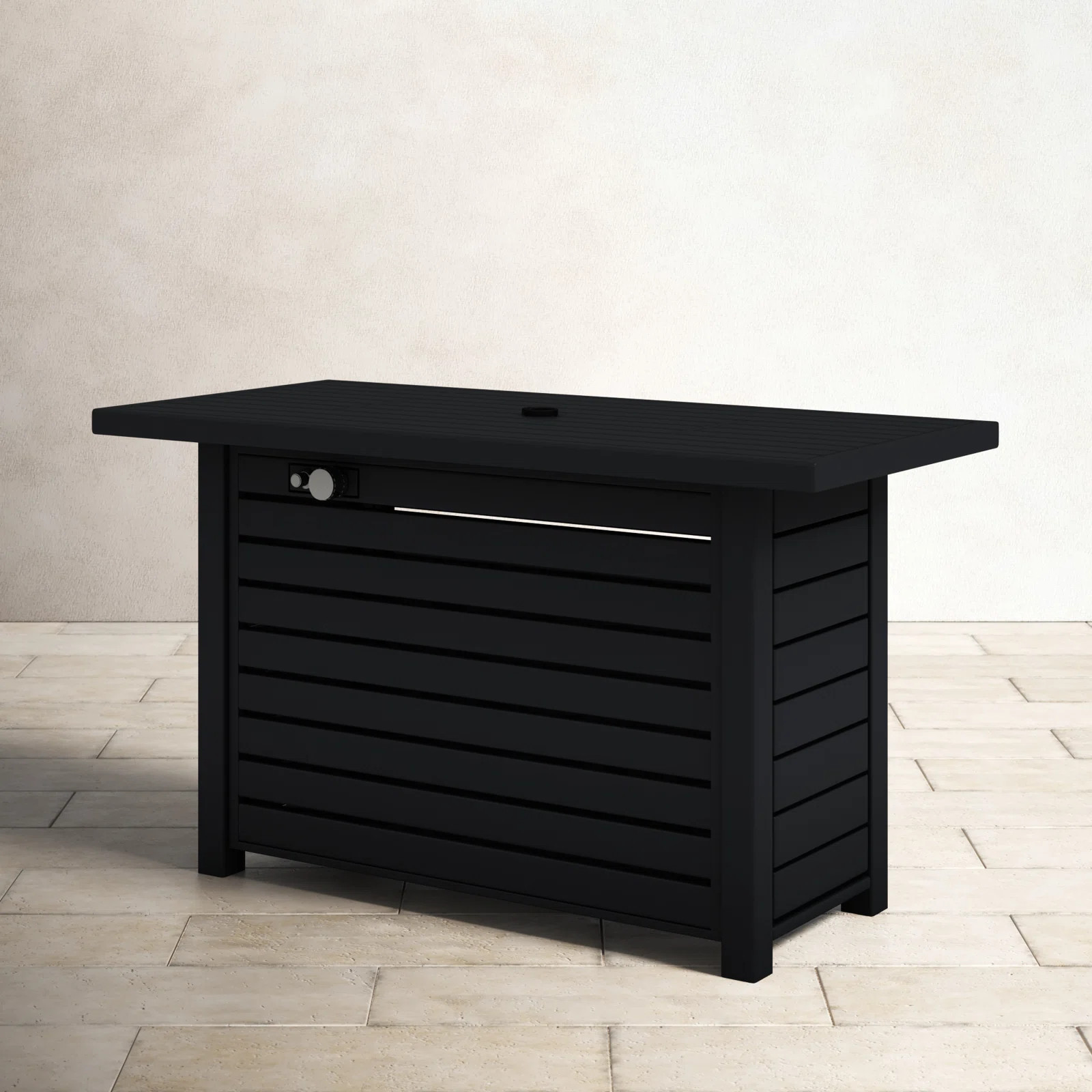 Casselton Steel Outdoor Fire Pit Table with Lid | Wayfair North America