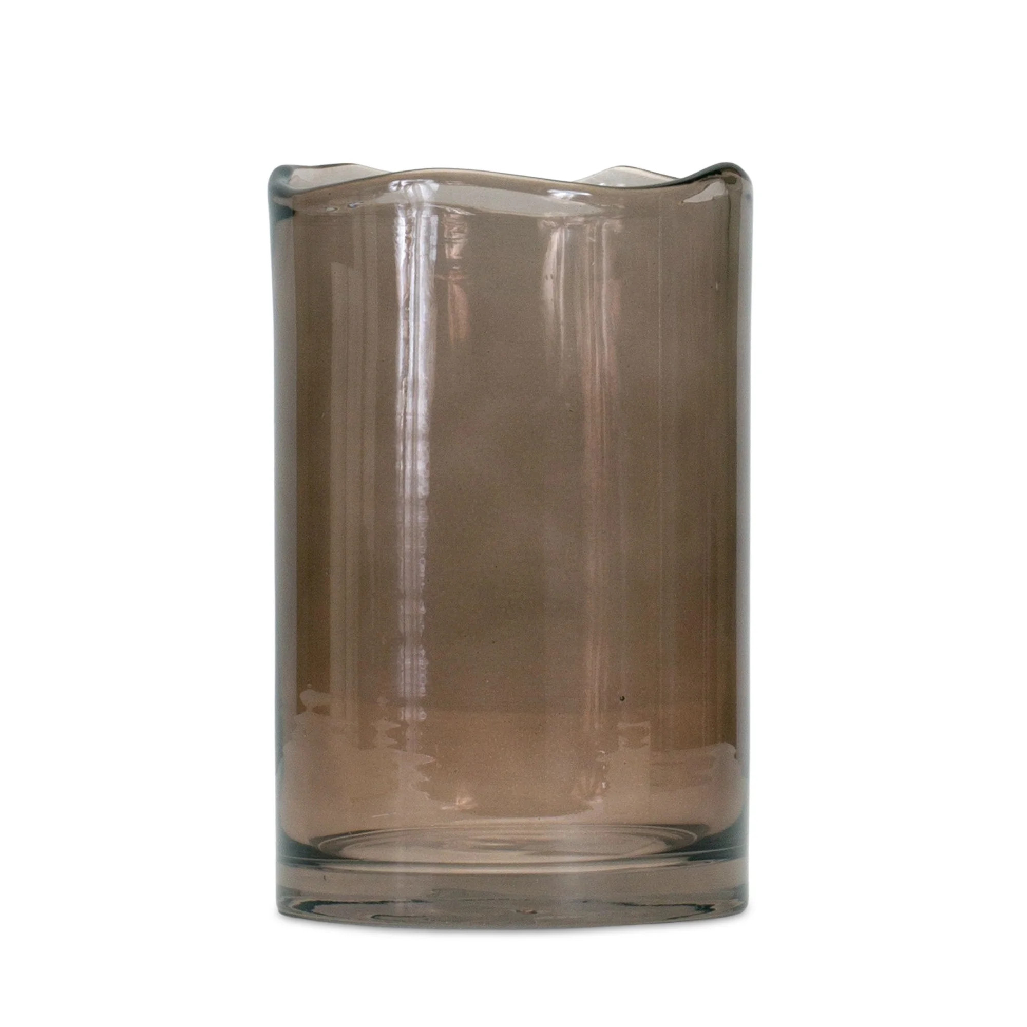 Arethea Brown Glass Table Vase | Wayfair North America