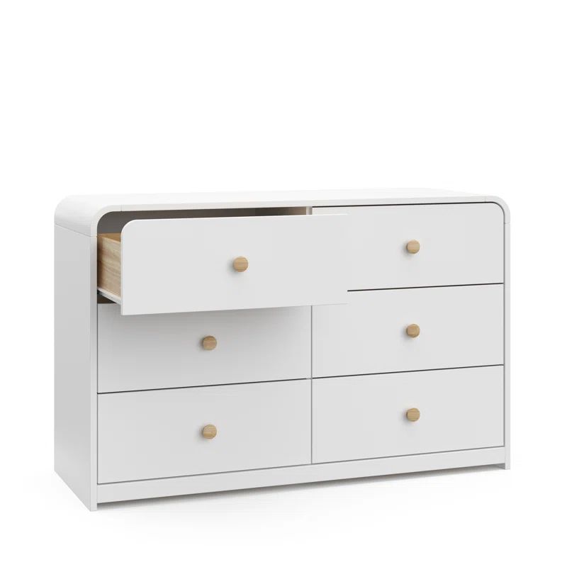 Santos 6 Drawer Double Dresser | Wayfair North America