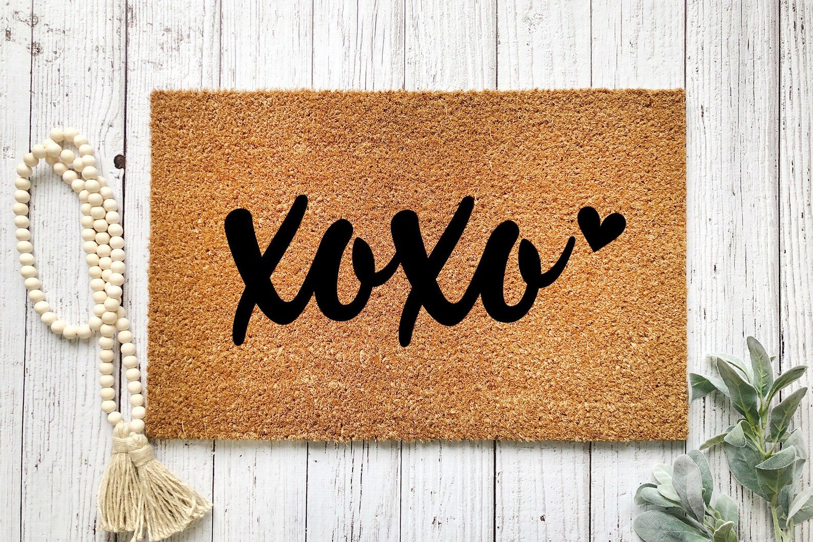 XOXO Welcome Mat Front Doormat Valentines Day Doormat | Etsy | Etsy (US)