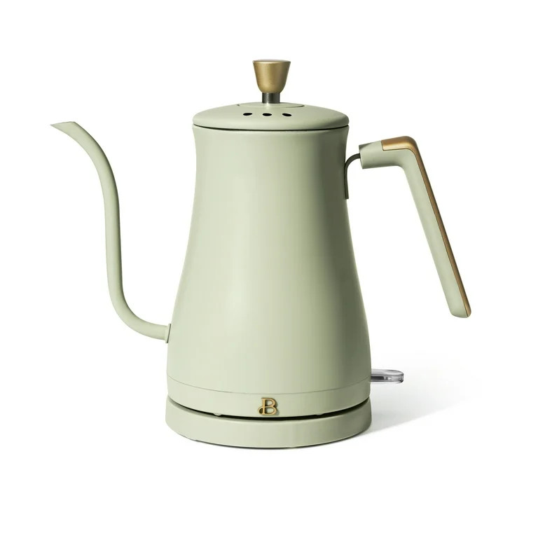 Beautiful 1-Liter Electric Gooseneck Kettle 1200 W, Sage Green by Drew Barrymore - Walmart.com | Walmart (US)