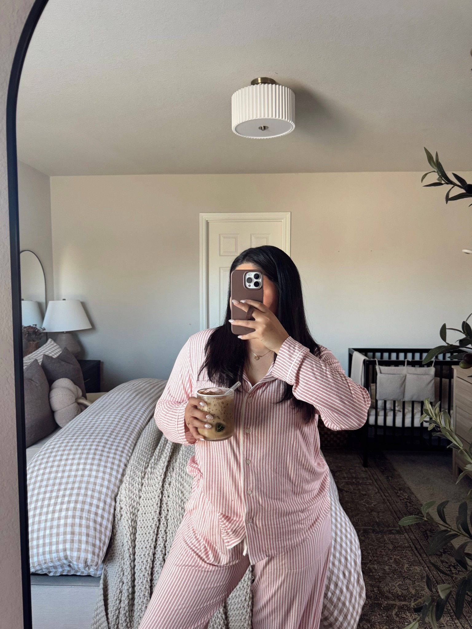 these holiday target pjs are sooo buttery soft!! will be living in them this season 🤭 also got the green! 🎄 

#LTKFindsUnder50 #LTKStyleTip #LTKootd