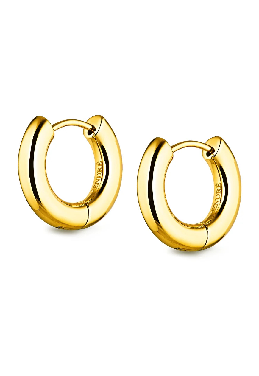Rosie Huggie Earrings | Gold | Cendre