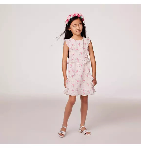 Floral Chiffon Dress | Janie and Jack