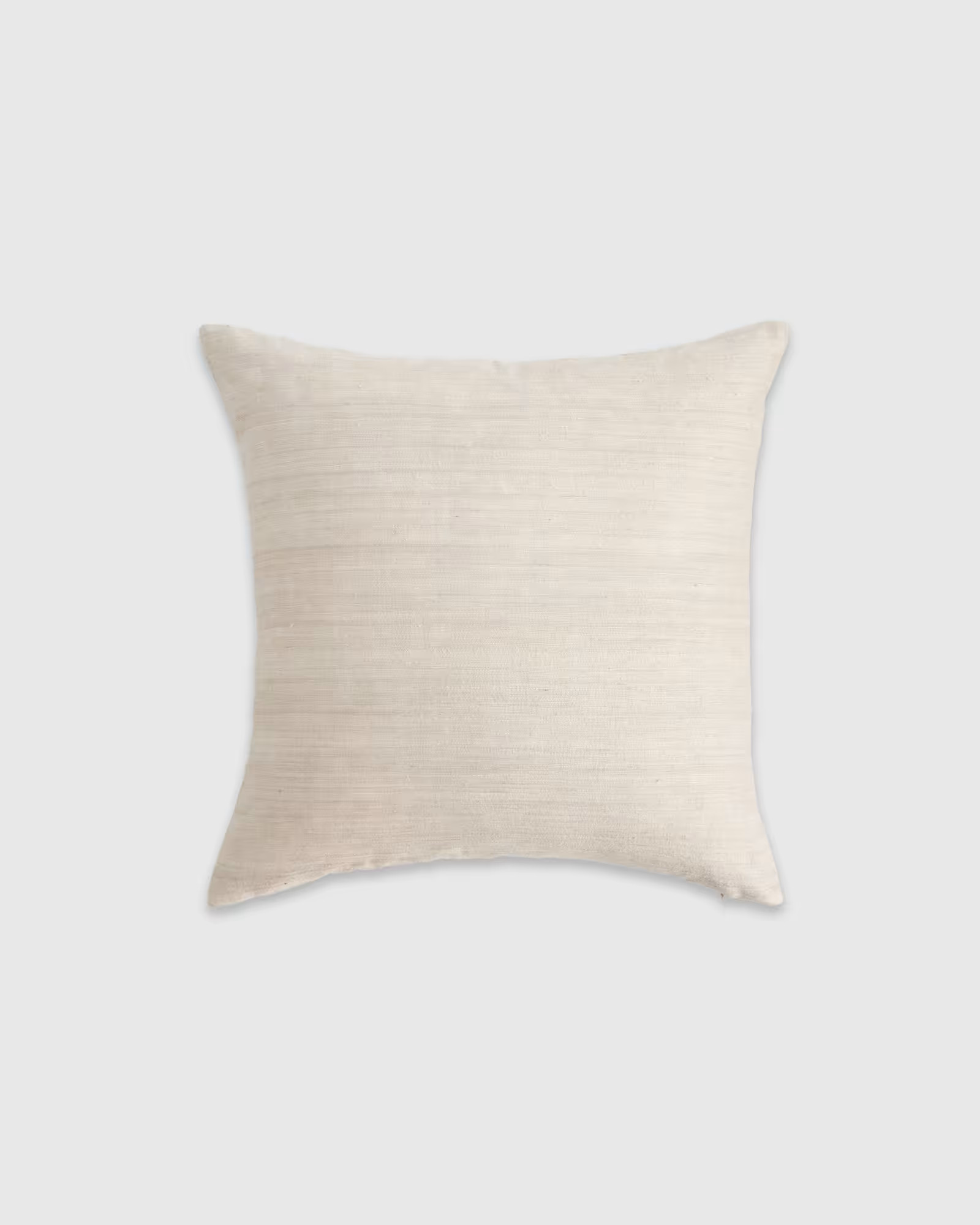 Raw Silk Pillow Cover in Sand | Quince