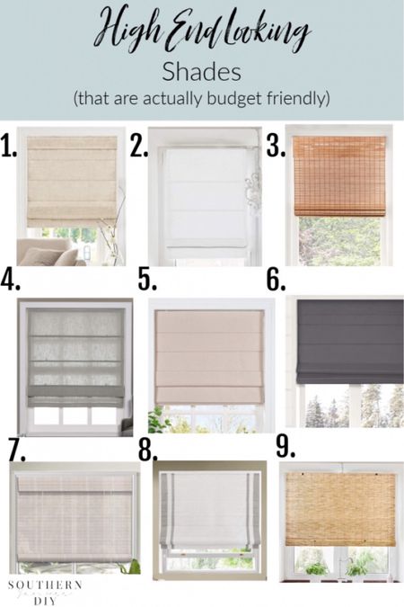 High end looking shades for your home that are actually budget friendly 

#LTKhome #LTKstyletip #LTKsalealert