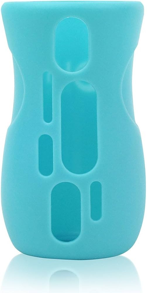 Olababy Silicone Sleeve for Avent Natural Glass Baby Bottles (8 oz, Blue) | Amazon (US)