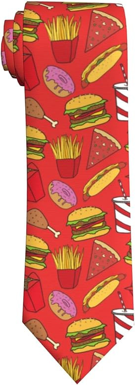 WOAIDY Men's Funny Ties Novelty Necktie Skinny Neck Tie for Weddings Party Business Groom Dances | Amazon (US)