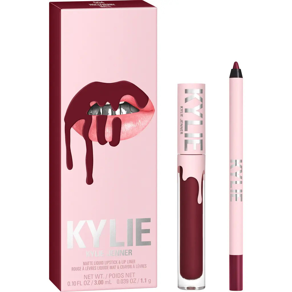 Kylie Cosmetics Matte Lip Kit in Holly Berry at Nordstrom | Nordstrom