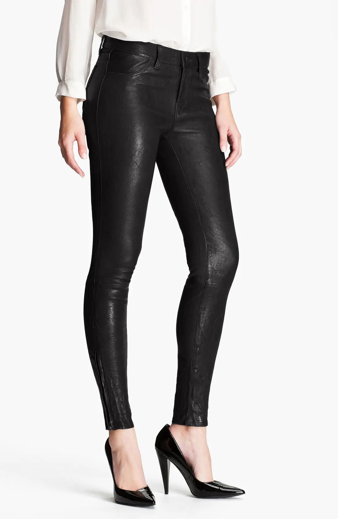 J Brand '8001' Lambskin Leather Pants | Nordstrom