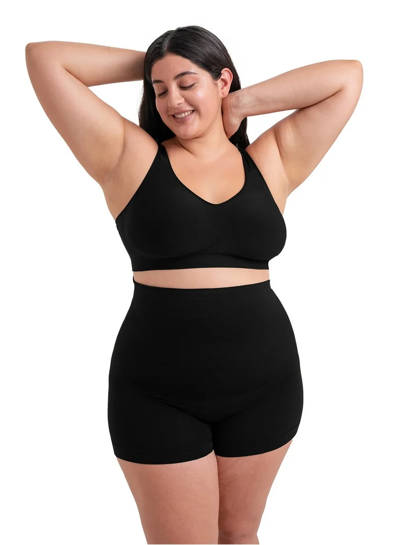 Shapermint Core Shapewear Shorts – Women’s High Waist Shaping Boyshorts, Seamless Fit & Comfo... | Walmart (US)