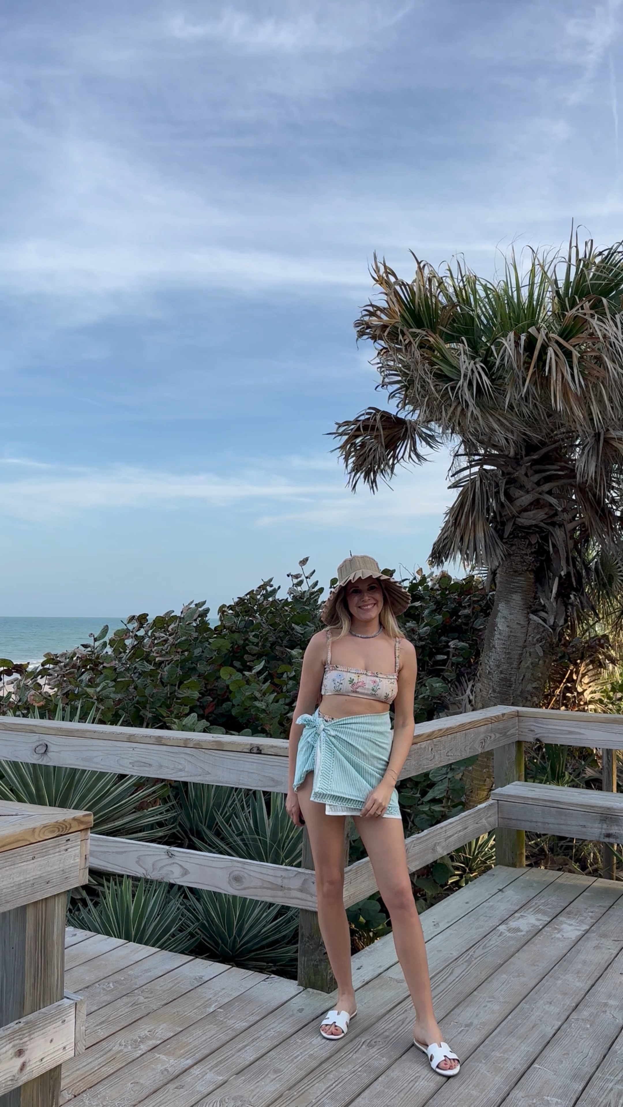 Beach ready in my newest pareo from @christinadicksonhome #christinadicksonhome Use code SARAHBETH FOR 15% off your pareo! 

#LTKtravel #LTKVideo #LTKswim