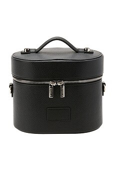 ETOILE COLLECTIVE Oval Toiletry Case in Black from Revolve.com | Revolve Clothing (Global)