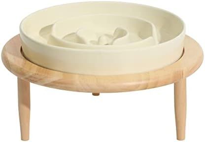 Havniva Ceramic Slow Feeder Dog Bowl, 1.5 Cups Dog Slow Feeder for Medium Breed, Anti-Gulping , P... | Amazon (US)