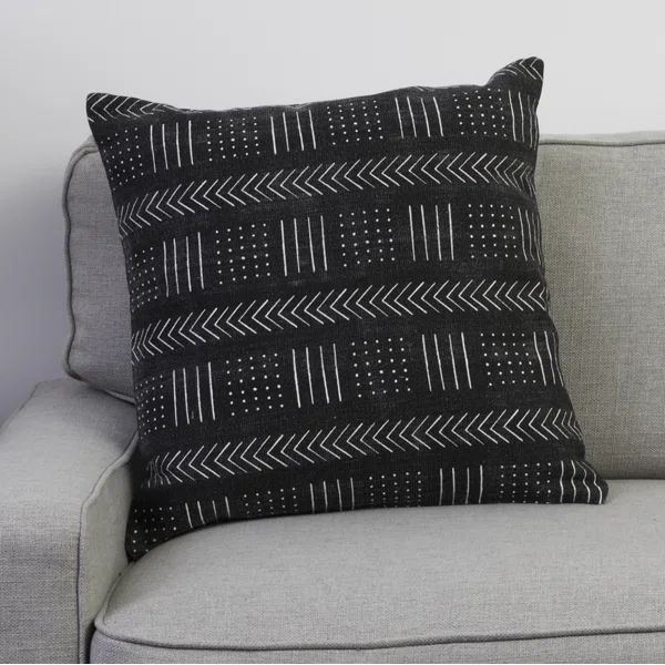 Starke Cotton Geometric 20" Throw Pillow | Wayfair North America
