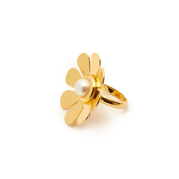 GOLD DAISY COCKTAIL RING | LELE SADOUGHI