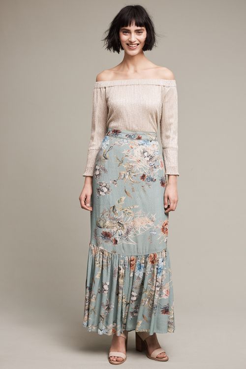 Primavera Maxi Skirt | Anthropologie (US)