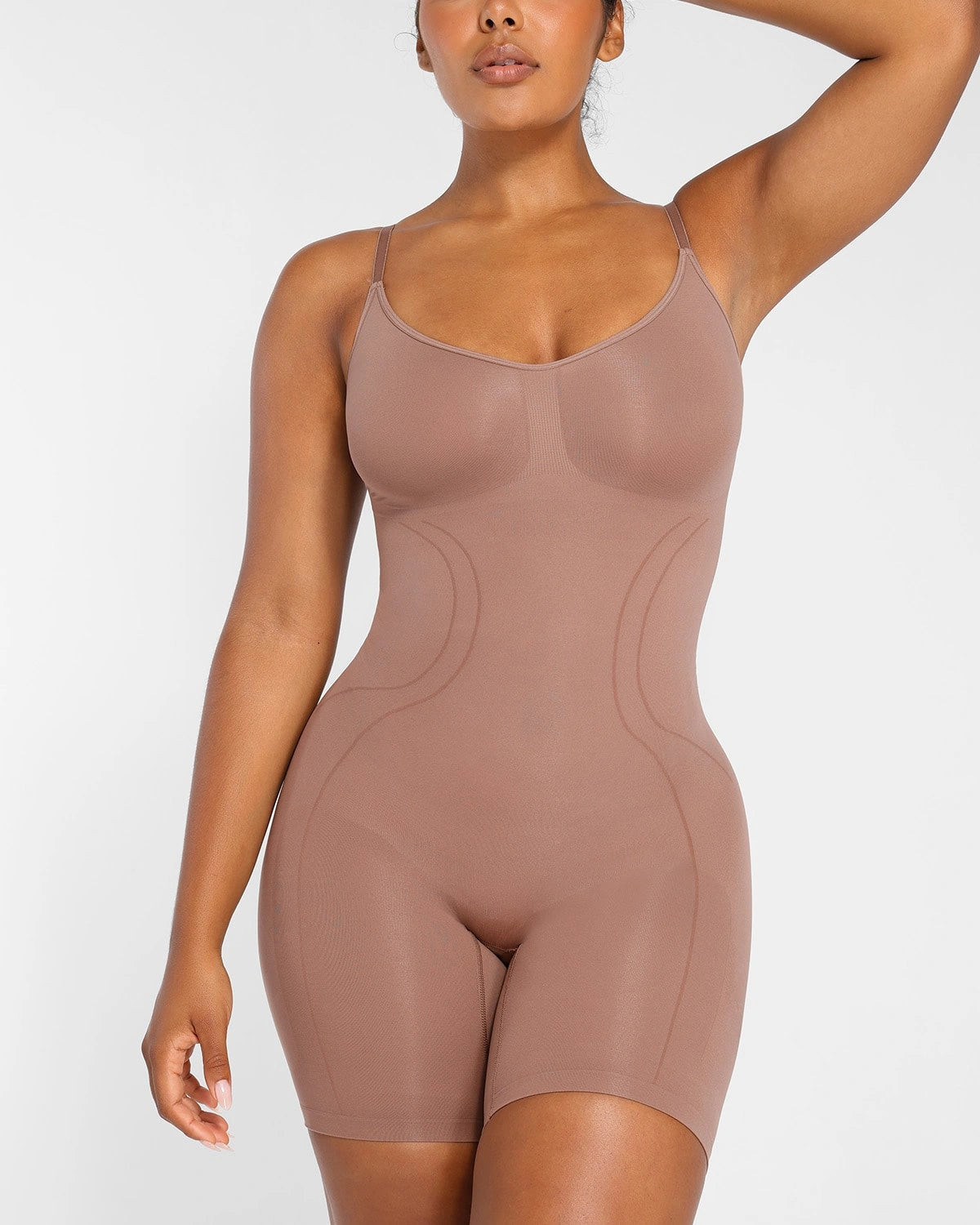 Bare Essentials™ Skin Flow Seamless Smoothing Bodysuit - Rose Pink / XL/2X | Shapellx Affiliate Program