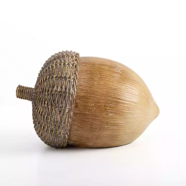 New! Natural Acorn Decoration, 8 in. | Kirkland's Home