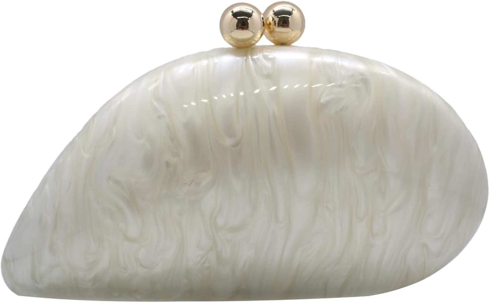 UMREN Seashell Chain Shoulder Bag for Women Acrylic Evening Clutch Bag Glitter Marble Purse Handb... | Amazon (US)