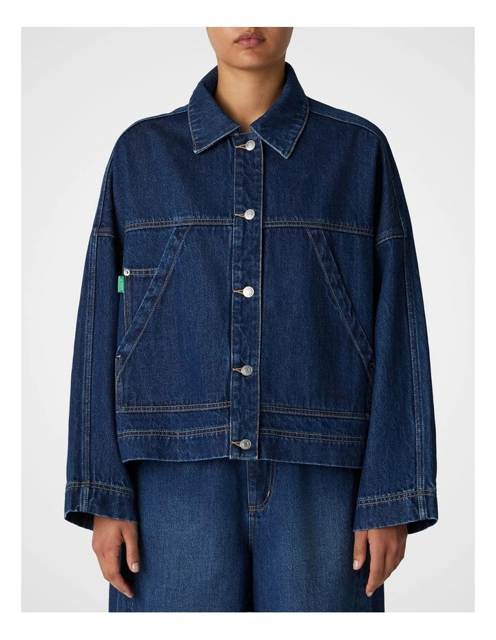 kikki.KPortside Denim Jacket in Indigo | Myer