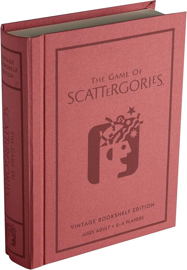 Winning Solutions Scattergories Linen Book Vintage Edition Board Games | Amazon (US)