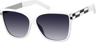 Zenni Women's Sunglasses White Frame | Zenni Optical (US & CA)
