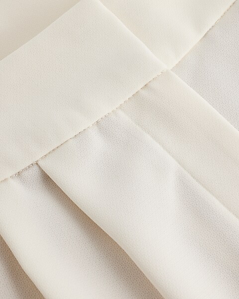 Super High Waisted Pleated Ankle Pant | Express