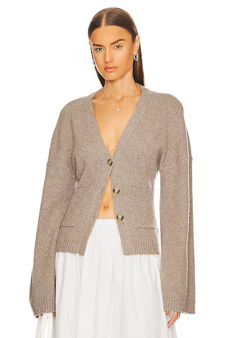 Helsa Sanna Cardigan in Medium Taupe from Revolve.com | Revolve Clothing (Global)