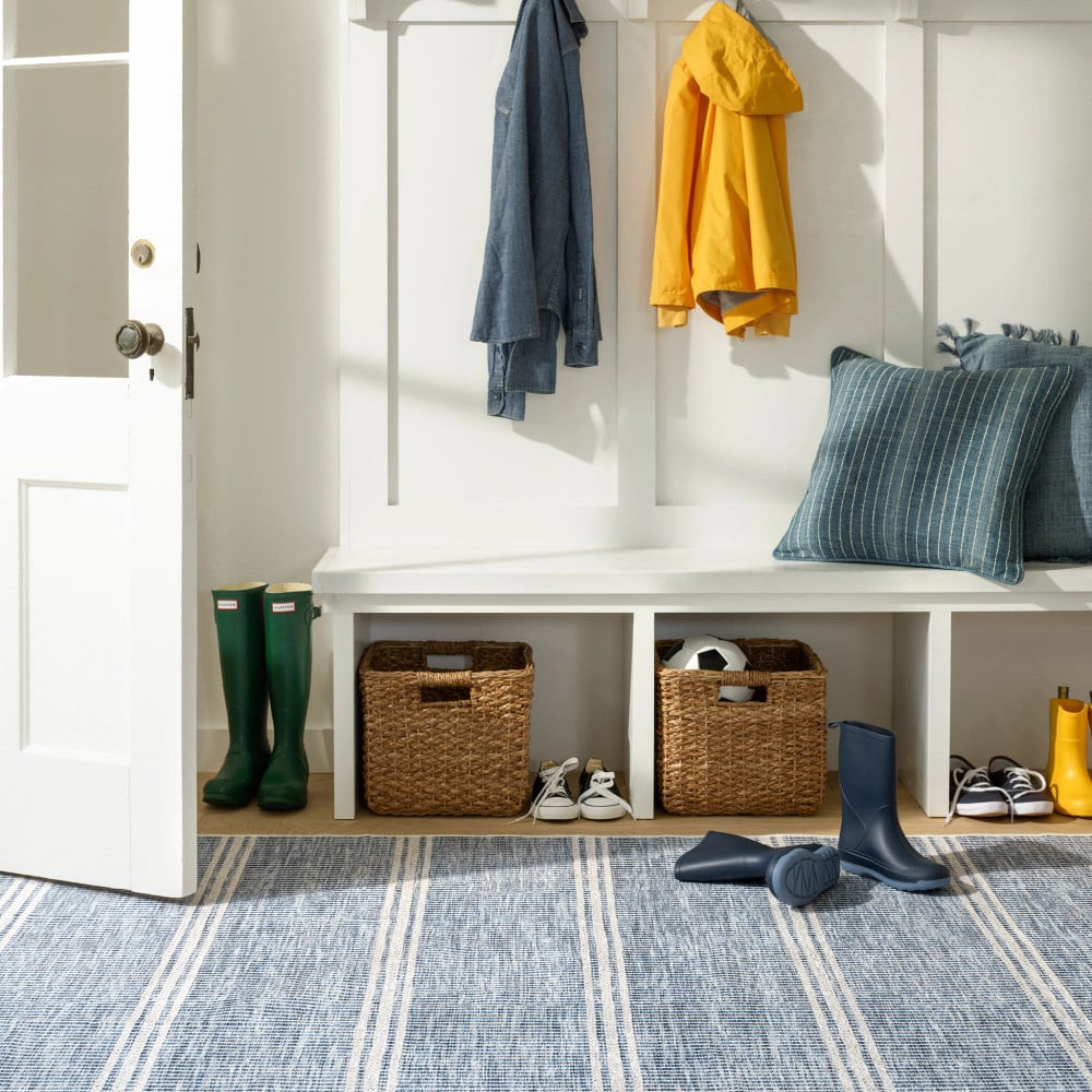 Annie Selke Malta Machine Washable Malta Machine Washable Striped Area Rugs | Rugs Direct | Rugs Direct