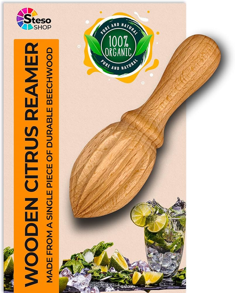 Lemon Squeezer Citrus Easy - Hand juicer citrus - Lime Orange Squeezer Juicer Wood - Hand Juicer ... | Amazon (US)