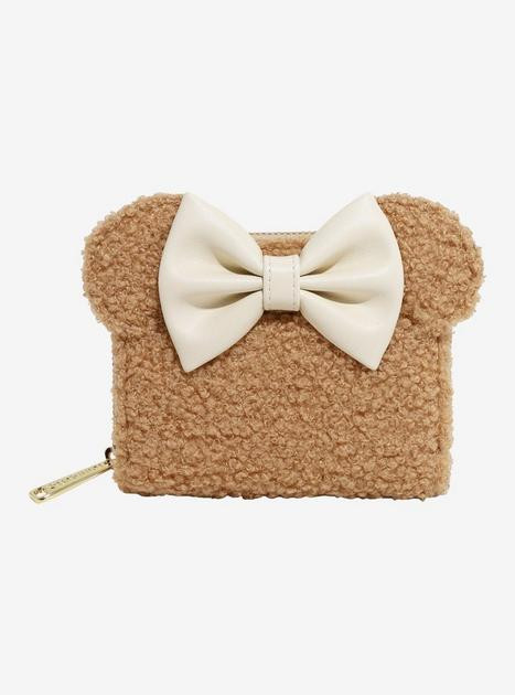 Loungefly Disney Minnie Mouse Sherpa Wallet — BoxLunch Exclusive | BoxLunch | BoxLunch