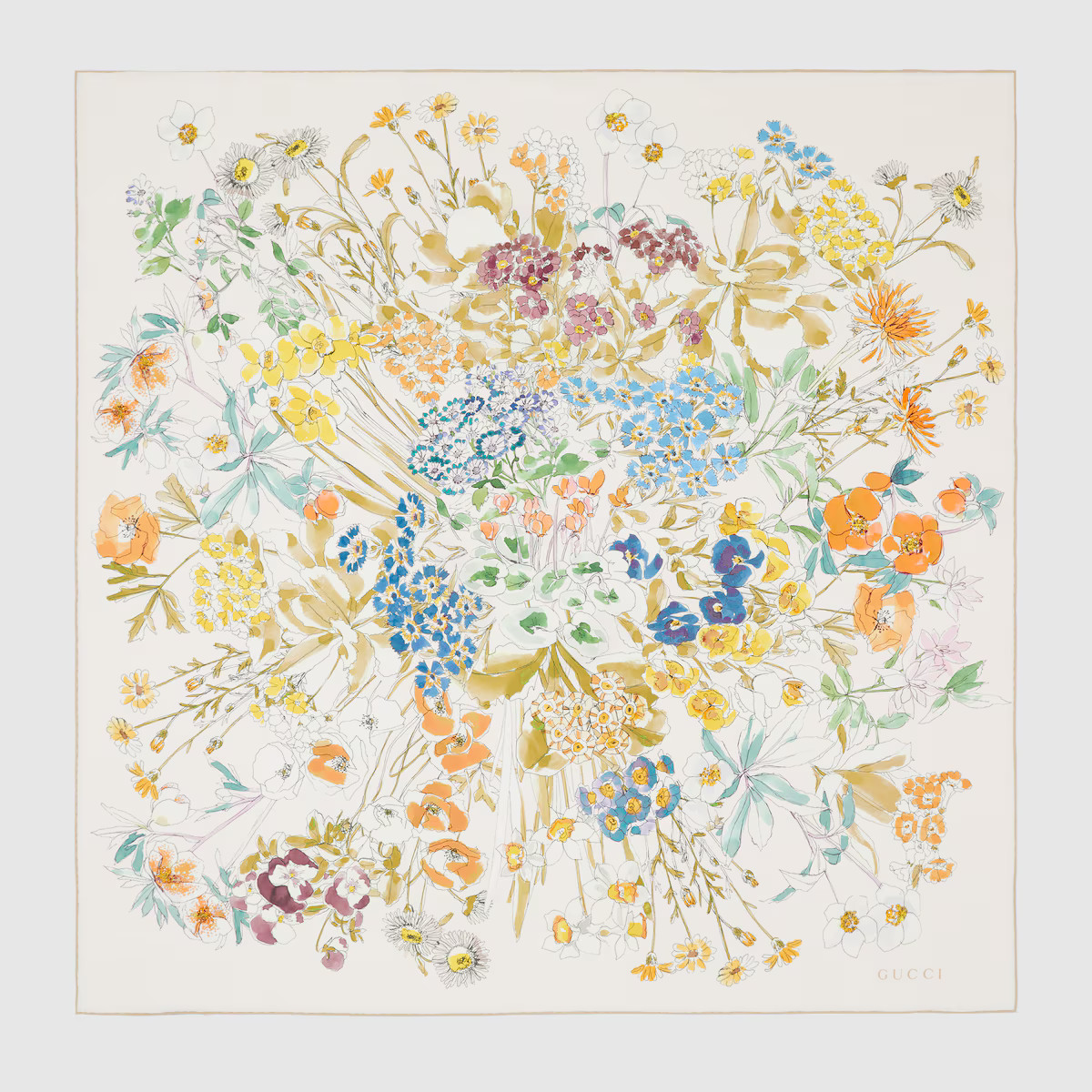 Gucci - Printed silk carré | Gucci (US)