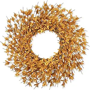 26 Inch Realistic Fall Wreaths for Front Door Outside Autumn Wreath Outdoor Indoors Fall Decorati... | Amazon (US)