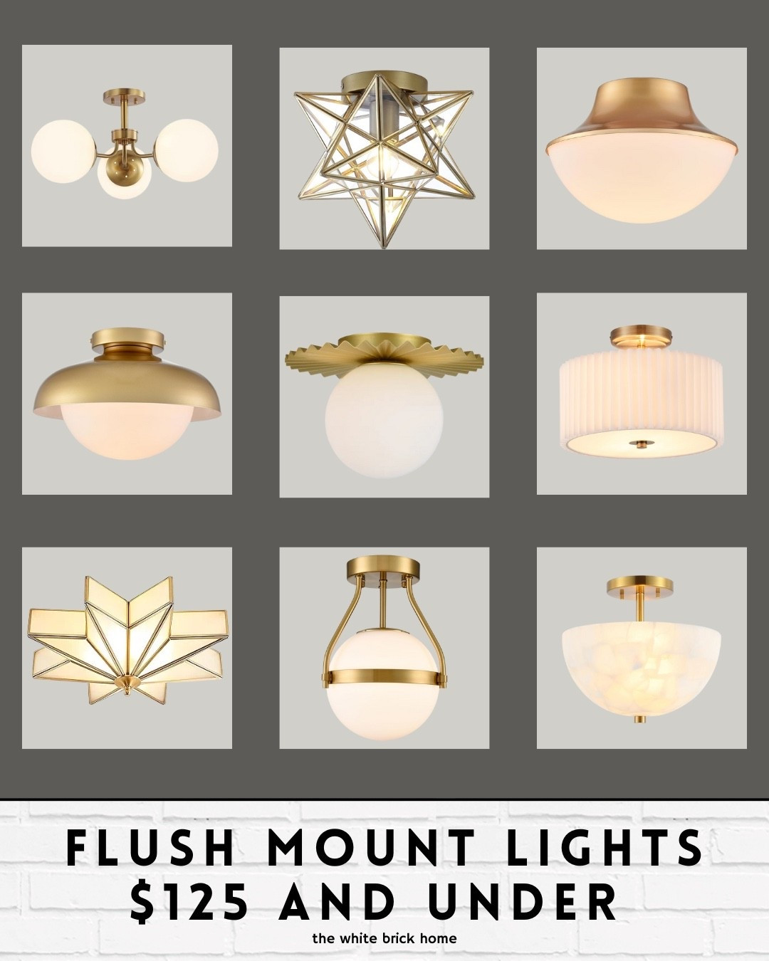 Affordable lighting options! 
🖤🖤

Light fixture, ceiling light, bedroom lighting, light fixtures, flushmount, brass light fixture, modern home, modern home decor, Amazon, Amazon home, Wayfair lighting, target 

#LTKFindsUnder100 #LTKSaleAlert #LTKHome