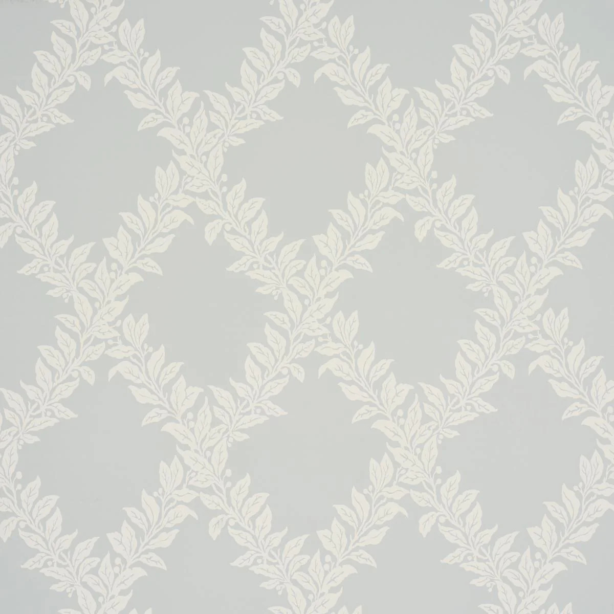 Schumacher Tyninghame Trellis Sky Wallpaper | DecoratorsBest