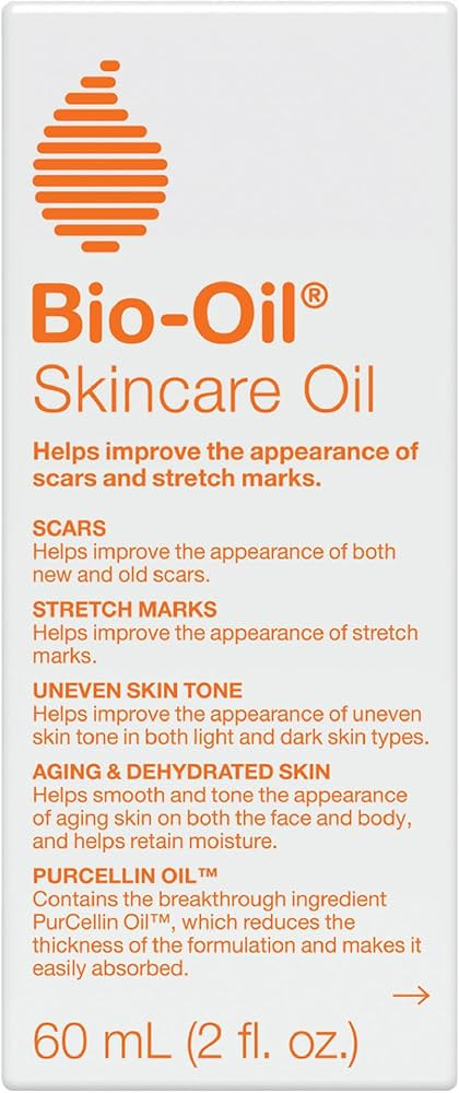 Bio-Oil Skincare Body Oil with Vitamin E, Serum for Scars and Stretchmarks, Face and Body Moisturize | Amazon (US)