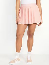 Extra High-Waisted StretchTech Micro-Pleated Skort | Old Navy (US)