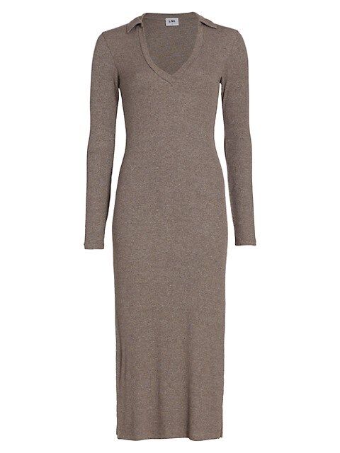 Niamh Rib-Knit Midi-Dress | Saks Fifth Avenue