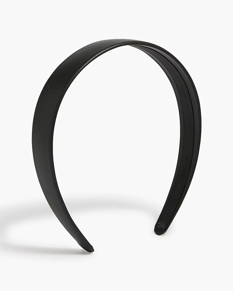 Faux-leather headband | J.Crew Factory