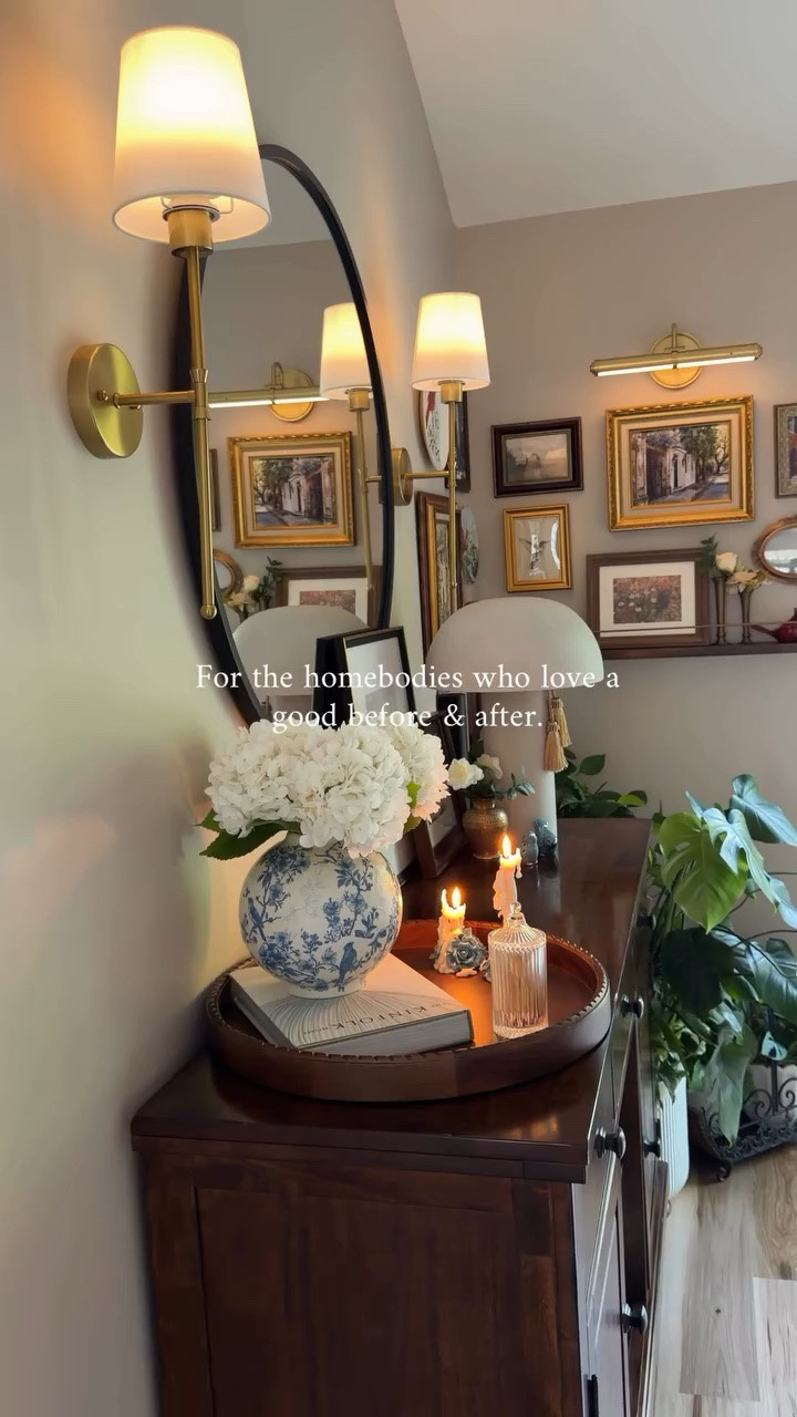 For the homebodies who love a good before & after.

Use code IGEE12 to save 12% if you’re shopping for your own space.

#beforeandafter #cozy #homedecor #vintagemodern #diningroom