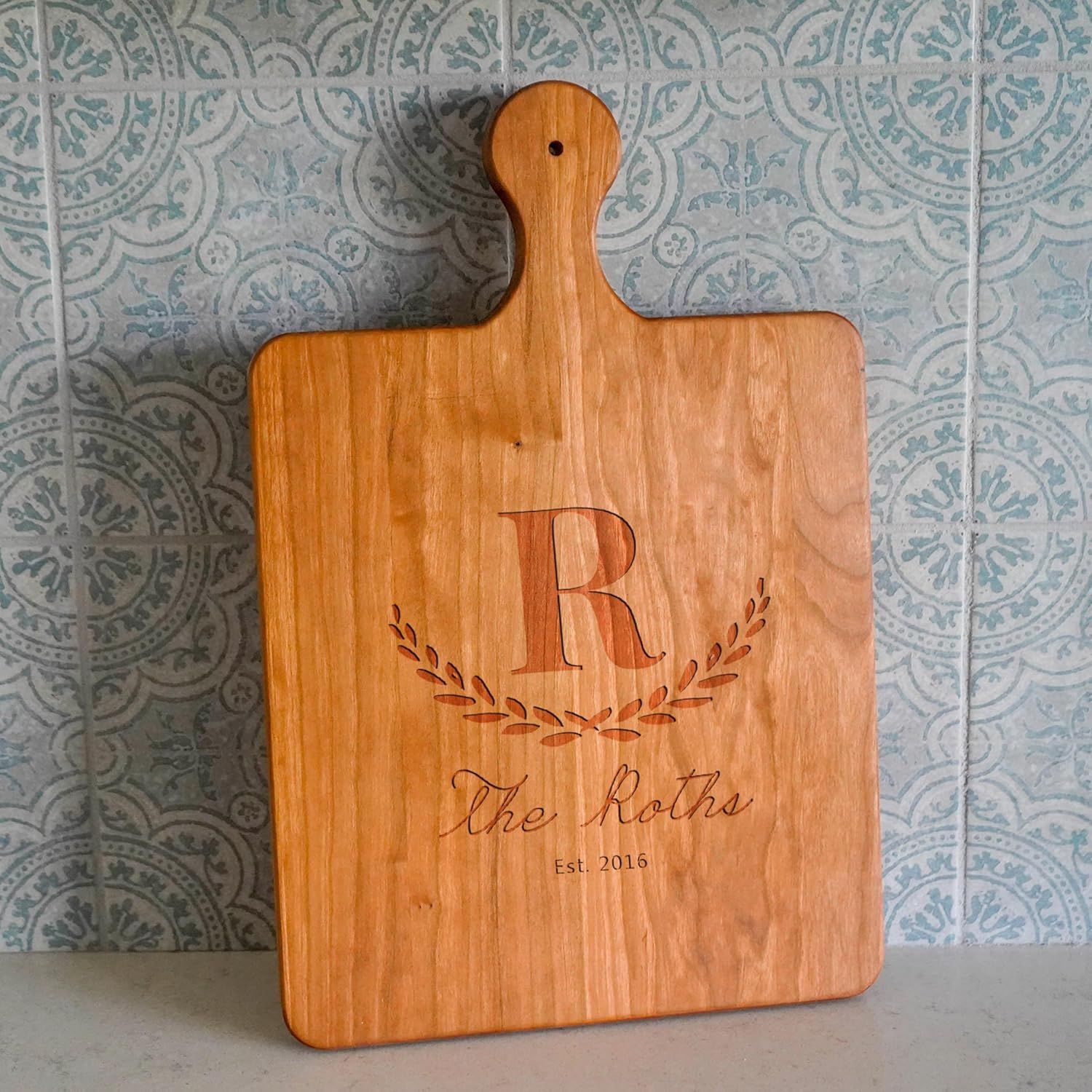 Personalized Cutting Board Charcuterie Board Wedding Gift Anniversary Gift Housewarming gift Engr... | Amazon (US)