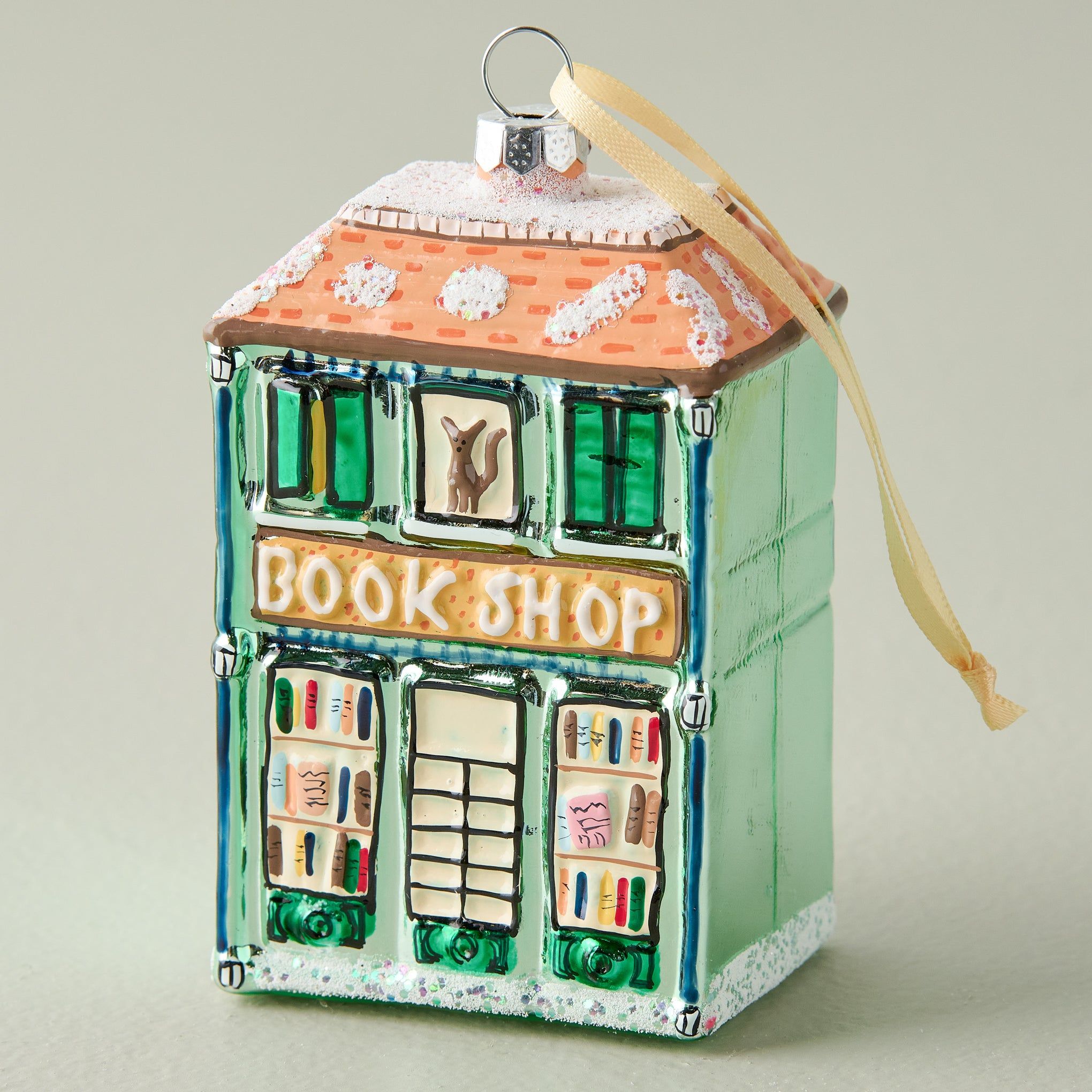 Book Shop Ornament | Magnolia
