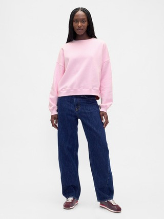 VintageSoft Wedge Crewneck Sweatshirt | Gap (US)