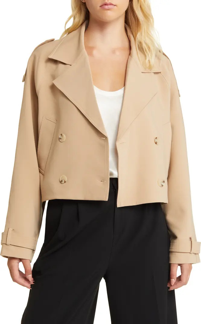 Crop Trench Coat | Nordstrom