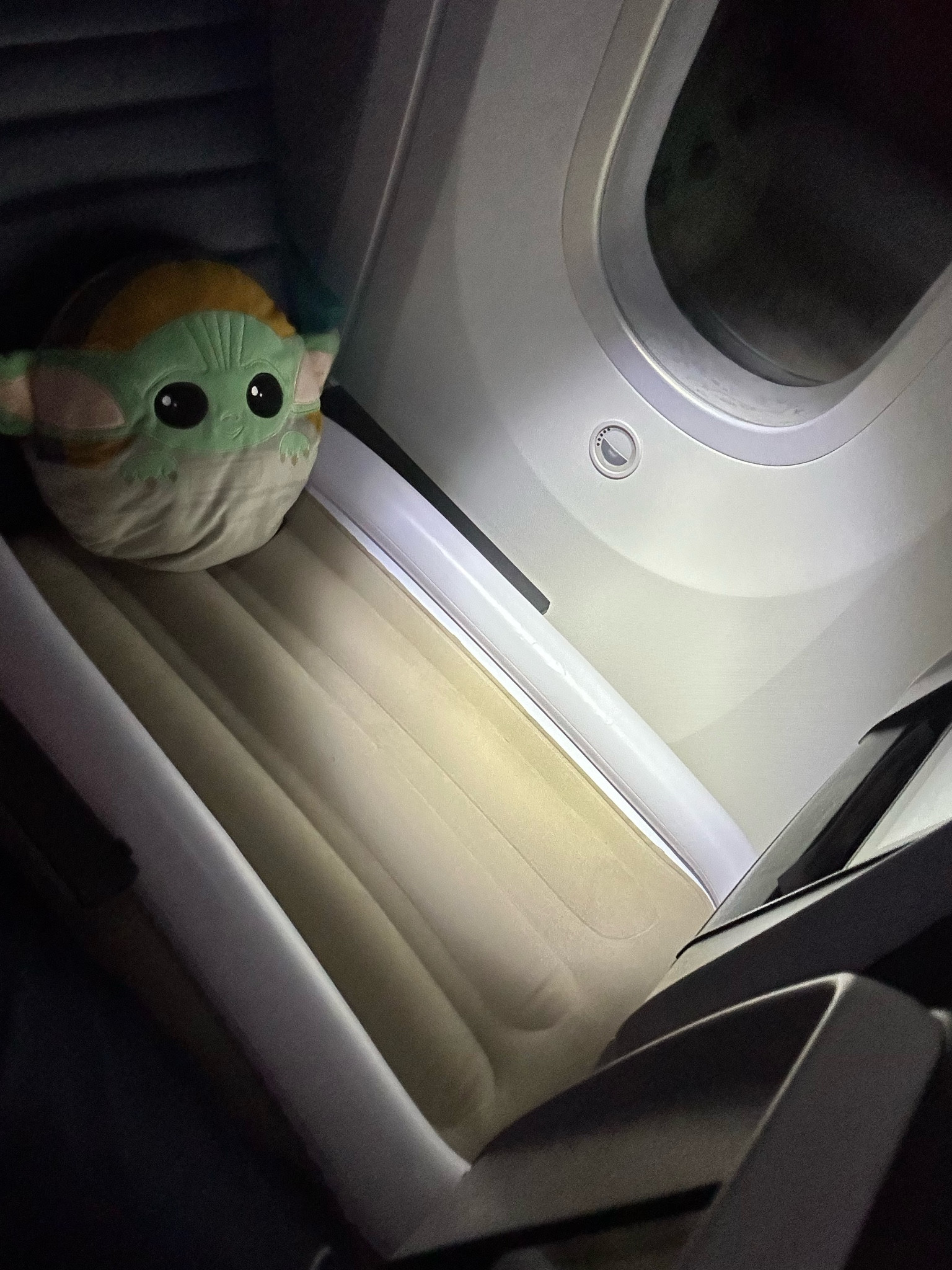 The perfect way to have our toddler sleep an international flight!!! A blow up bed for the seat!! Lifesaver 

#LTKtravel #LTKkids #LTKFind