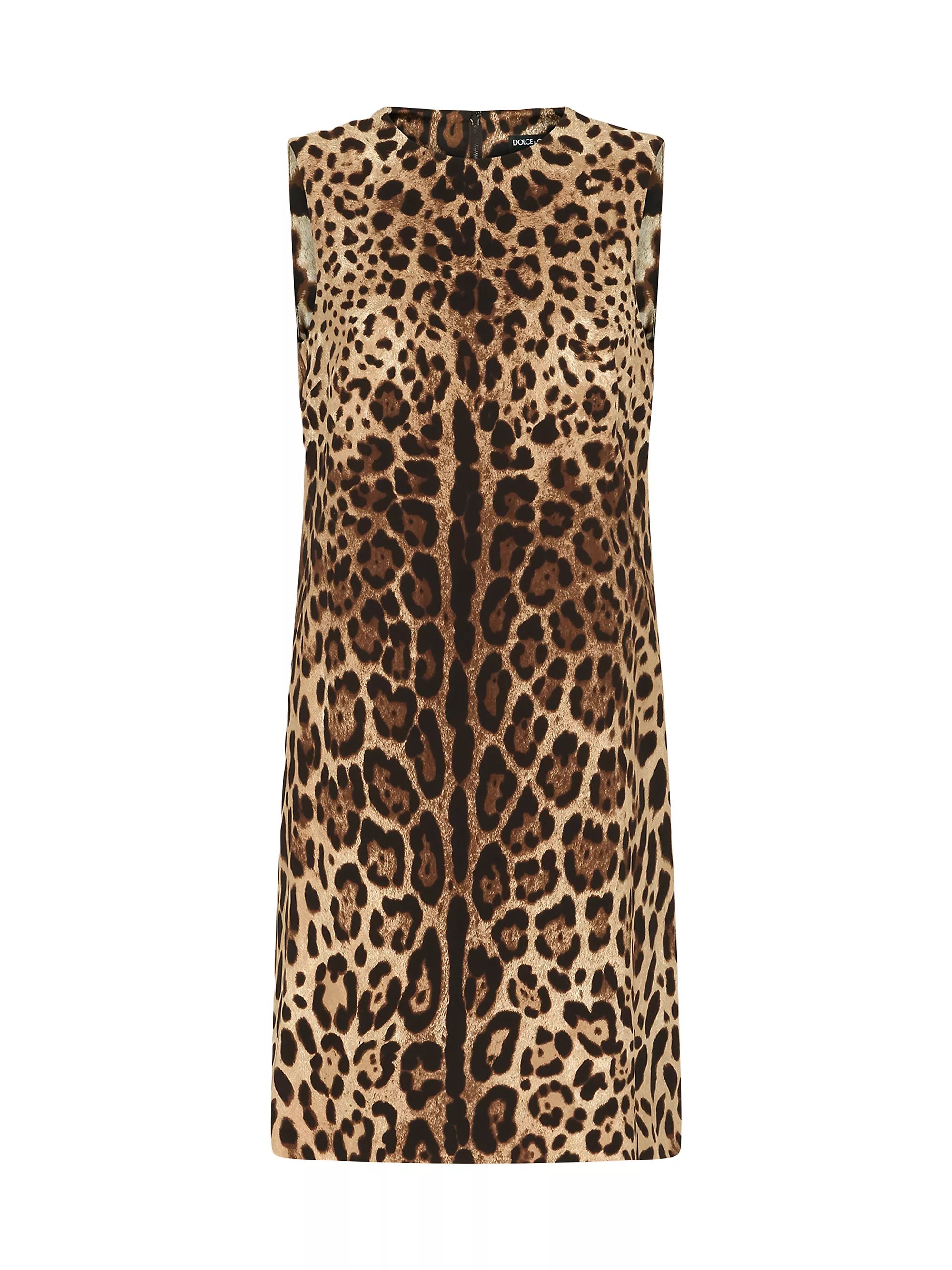 Sleeveless Leopard Print Minidress | Saks Fifth Avenue