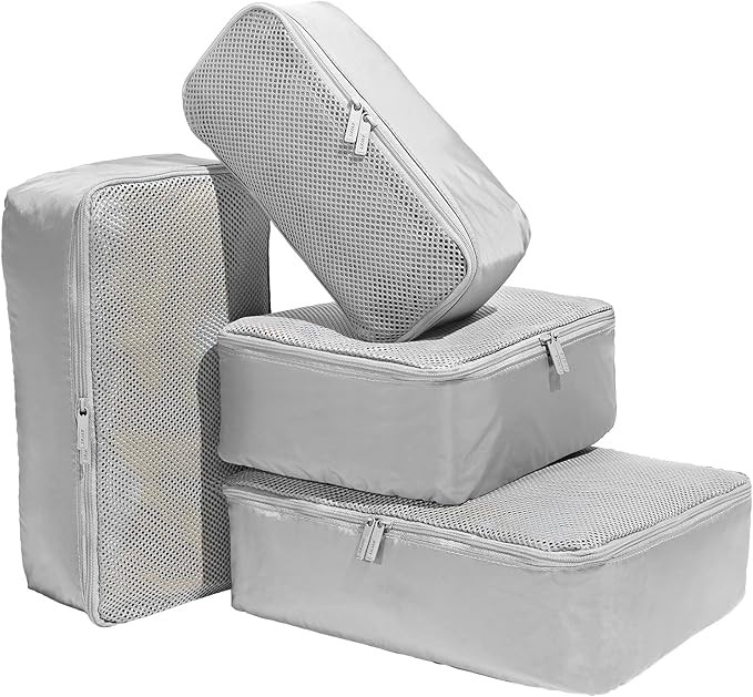Away Insider Packing Cubes Set of 4, Lightweight Travel Luggage Organizers | Amazon (US)