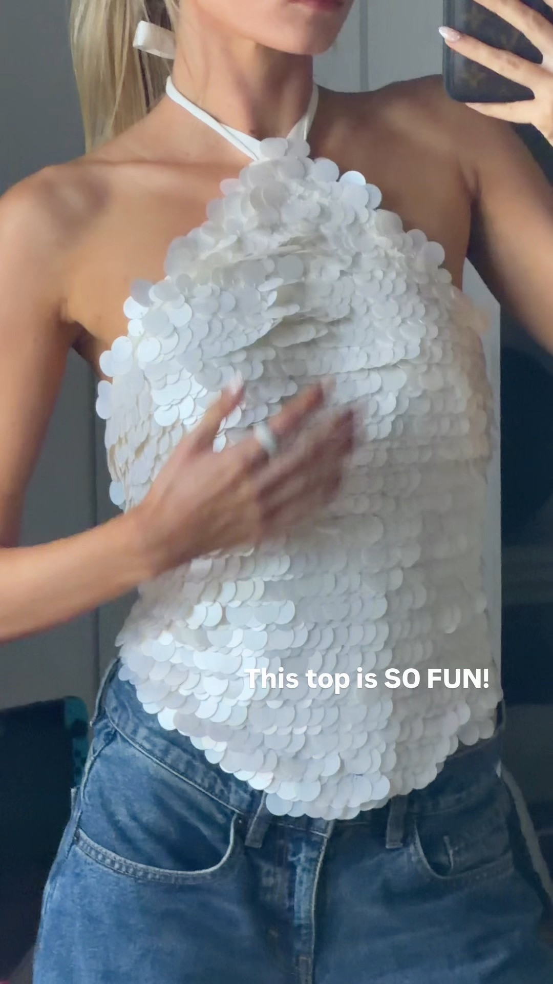 This white shell top is SO fun & it’s on sale ! 

It comes in a matching skirt set. I think it would be so perfect for a beach bachelorette bridal moment! 

Seashell & wedding bells theme 
Mermaid theme 
Last sail before the veil 
All I sea is love

#LTKWedding #LTKootd #LTKSaleAlert