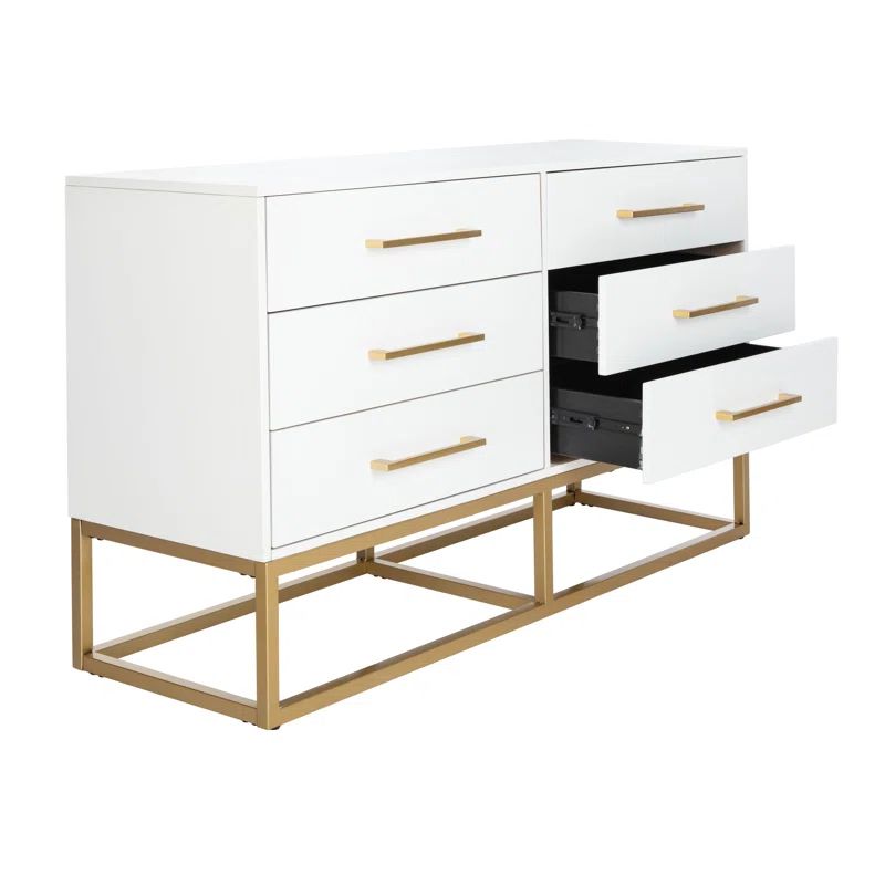 Estelle 6 Drawer Standard Dresser/Chest | Wayfair Professional
